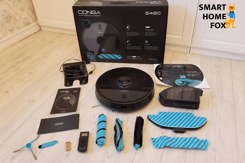 robot aspirateur cecotec conga 5490 accessoires